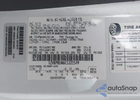 2014 Ford Mustang V6 from USA, damaged, VIN 1ZVBP8EM6E5322549